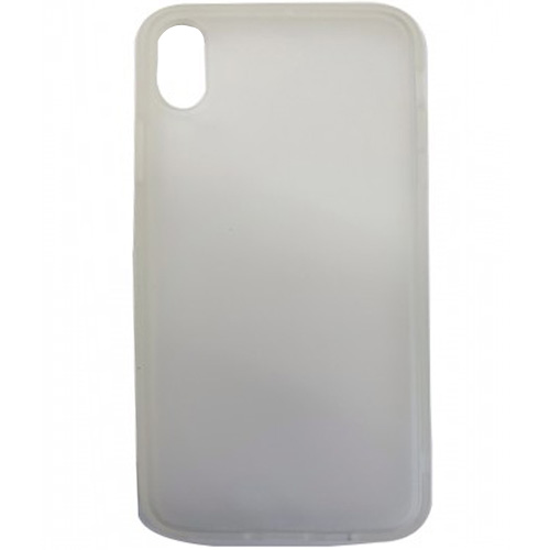 iPhone X/XS Smoke Transparent Twotone White